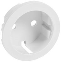 Лицевая панель Legrand Celiane для 1-м. розетки 220В белый картинка